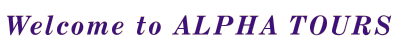 Welcome to ALPHA TOURS